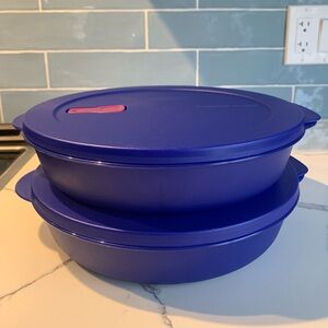 TUPPERWARE | Set of 2 - Large Containers with Lids